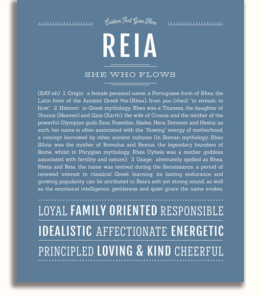 Frame Options | Steele Blue | White Frame, Matted