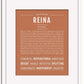 Frame Options | Terra Cotta | White Frame, Matted