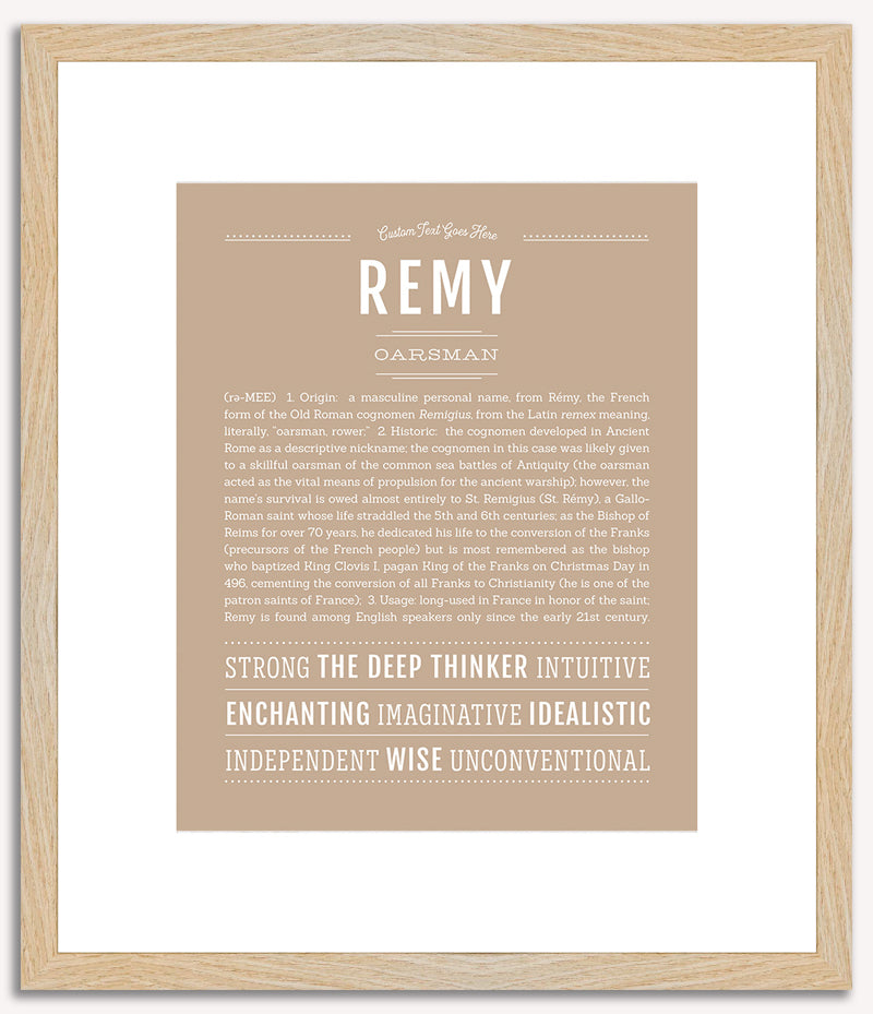 Ren (female) | Name Art Print