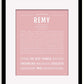 Frame Options | Dusty Rose | Black Frame, Matted