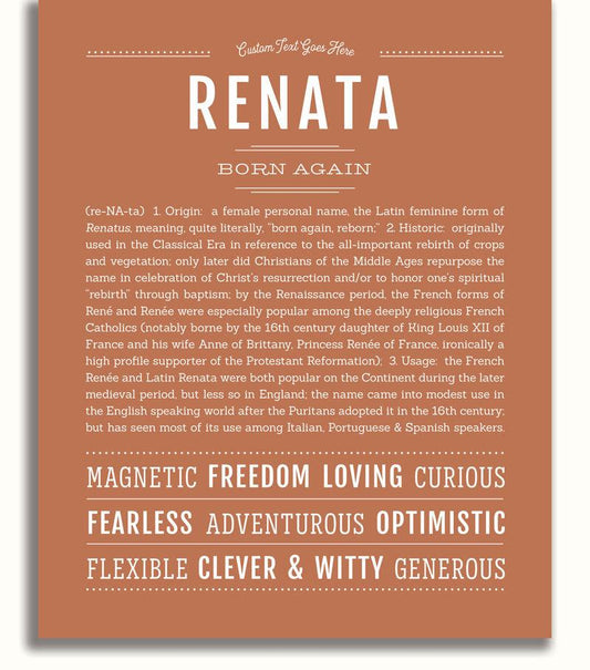 Frame Options | Terra Cotta | No Frame