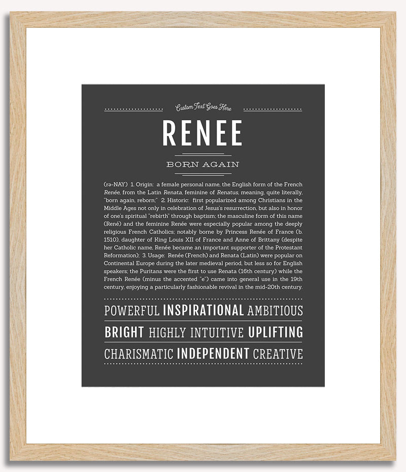 Renee | Name Art Print