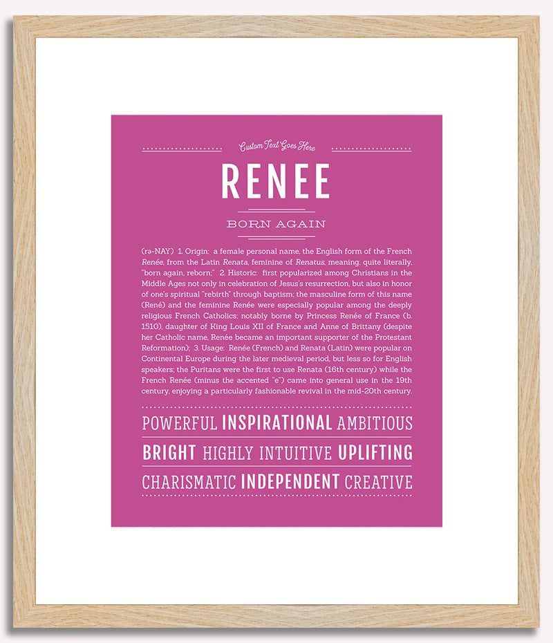 Renee | Name Art Print