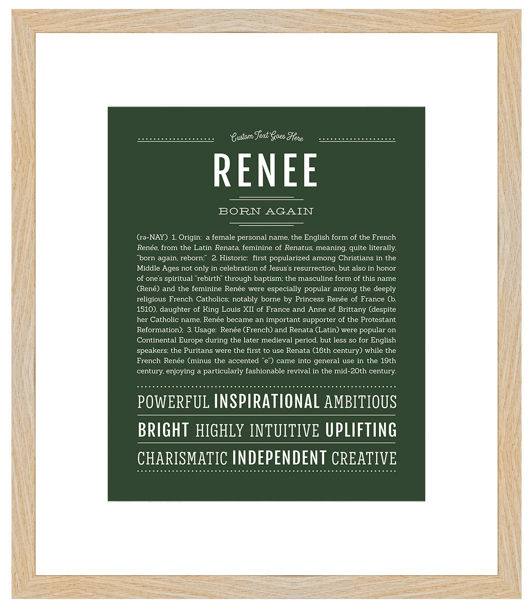 Renee | Name Art Print