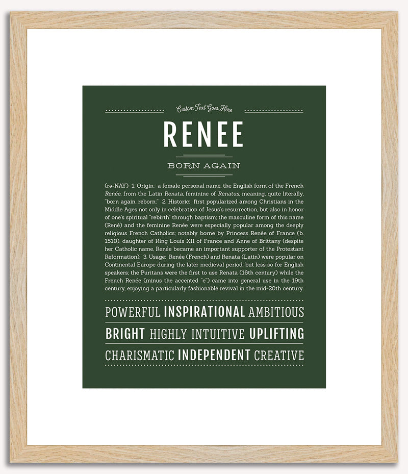 Renee | Name Art Print