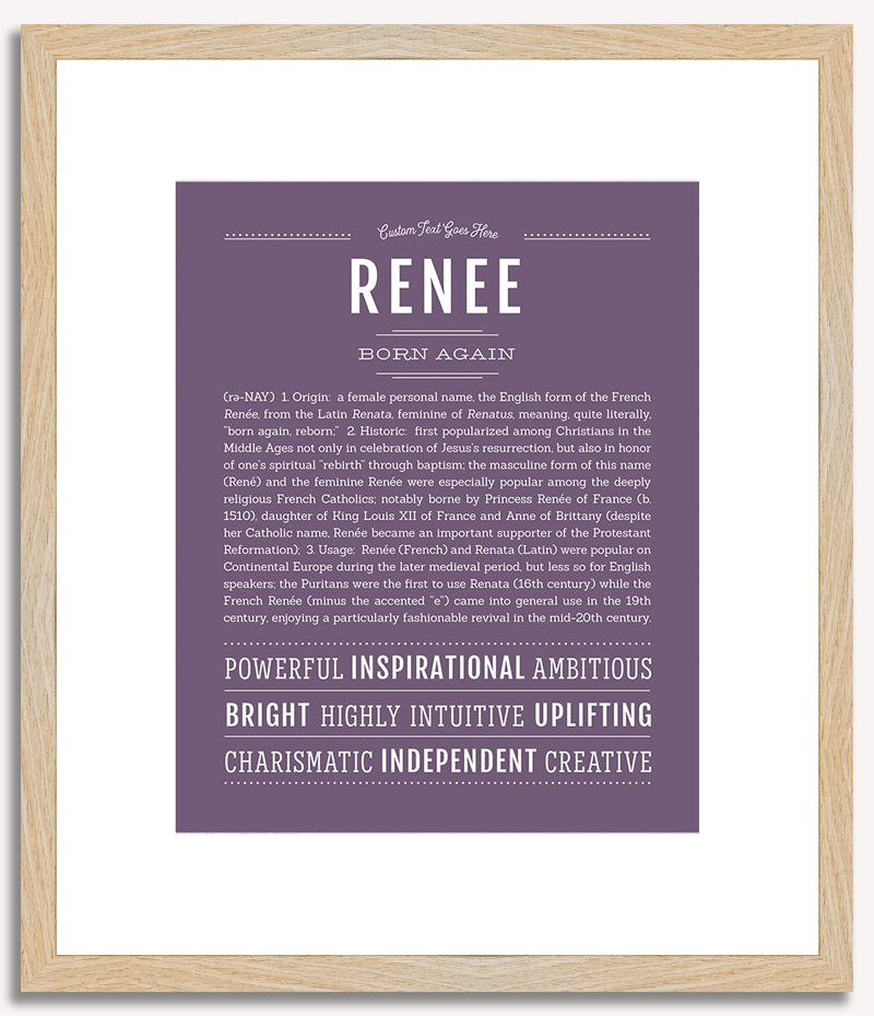 Renee | Name Art Print