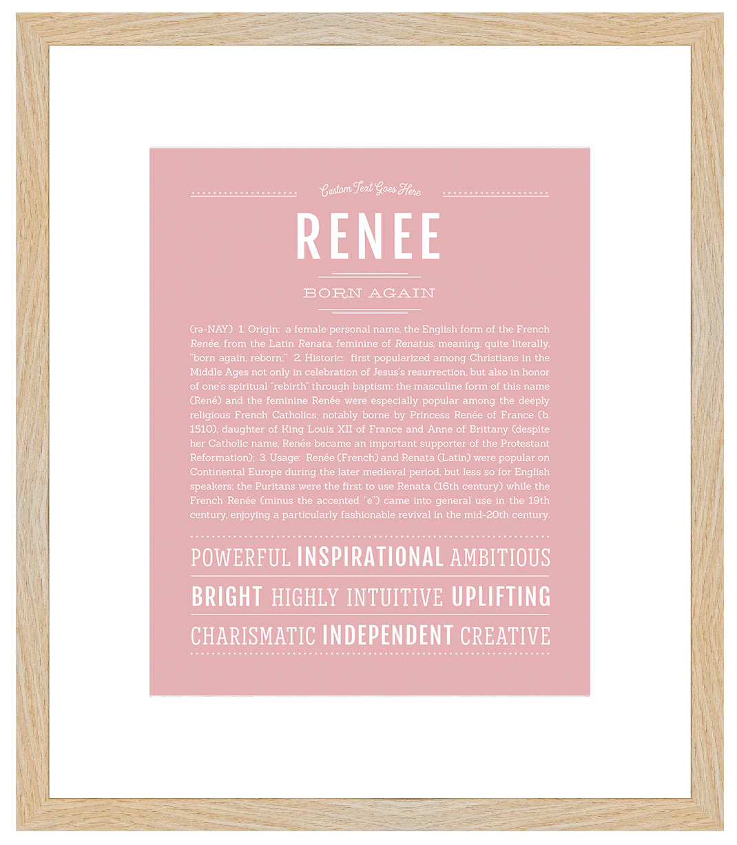 Renee | Name Art Print