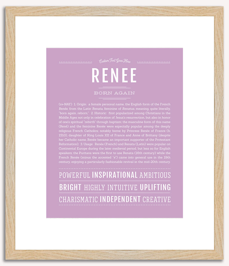 Renee | Name Art Print