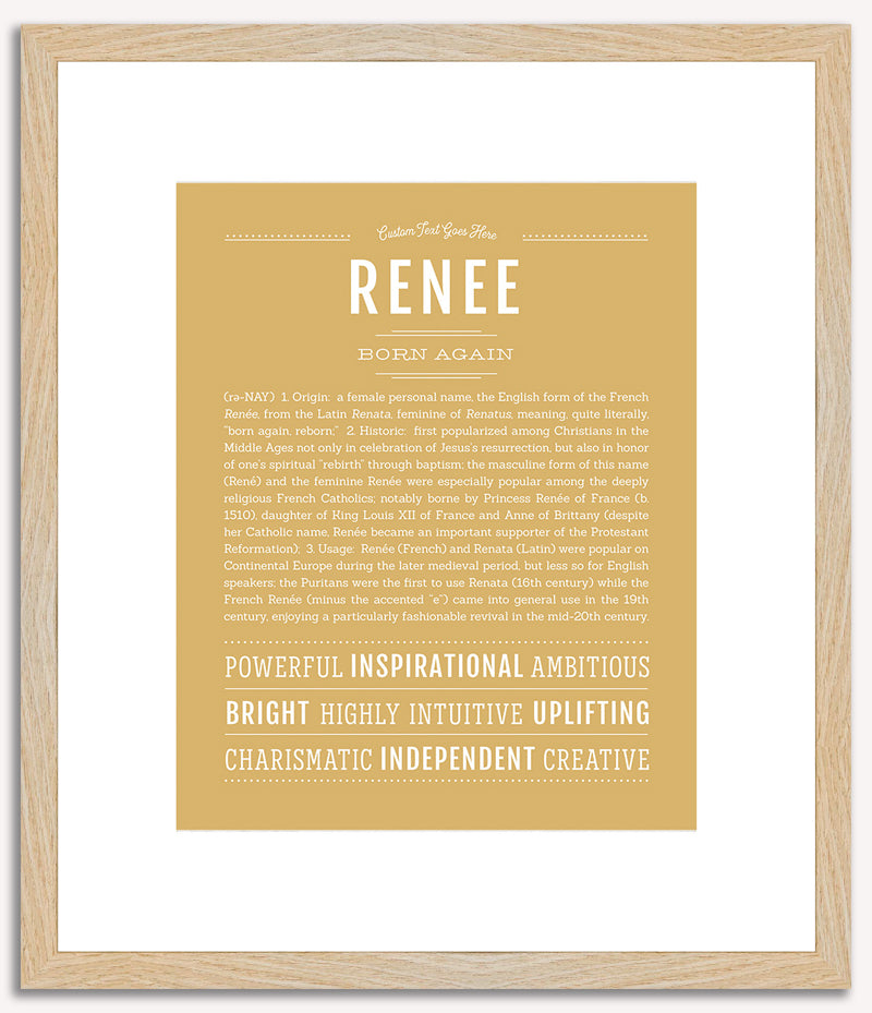 Renee | Name Art Print