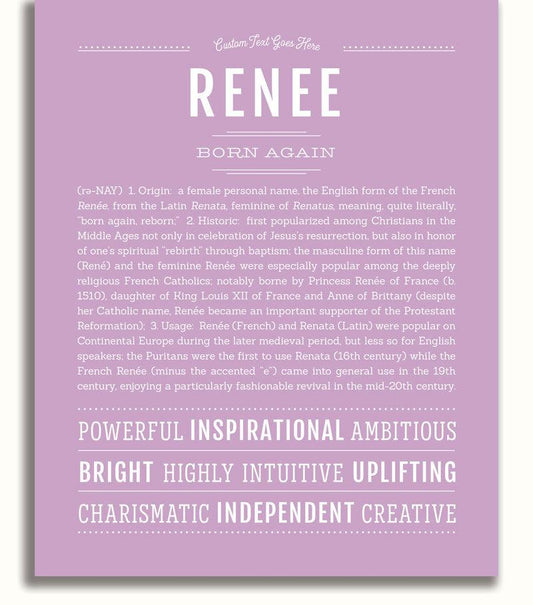 Frame Options | Lilac | No Frame