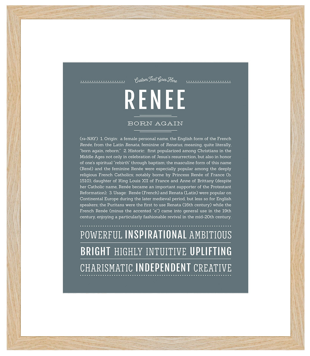 Renee | Name Art Print