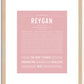 Reygan | Name Art Print