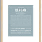 Reygan | Name Art Print