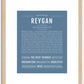 Reygan | Name Art Print