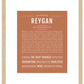 Reygan | Name Art Print