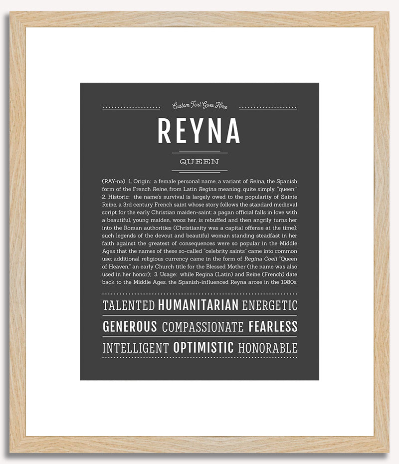 Reyna | Name Art Print