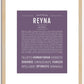 Reyna | Name Art Print