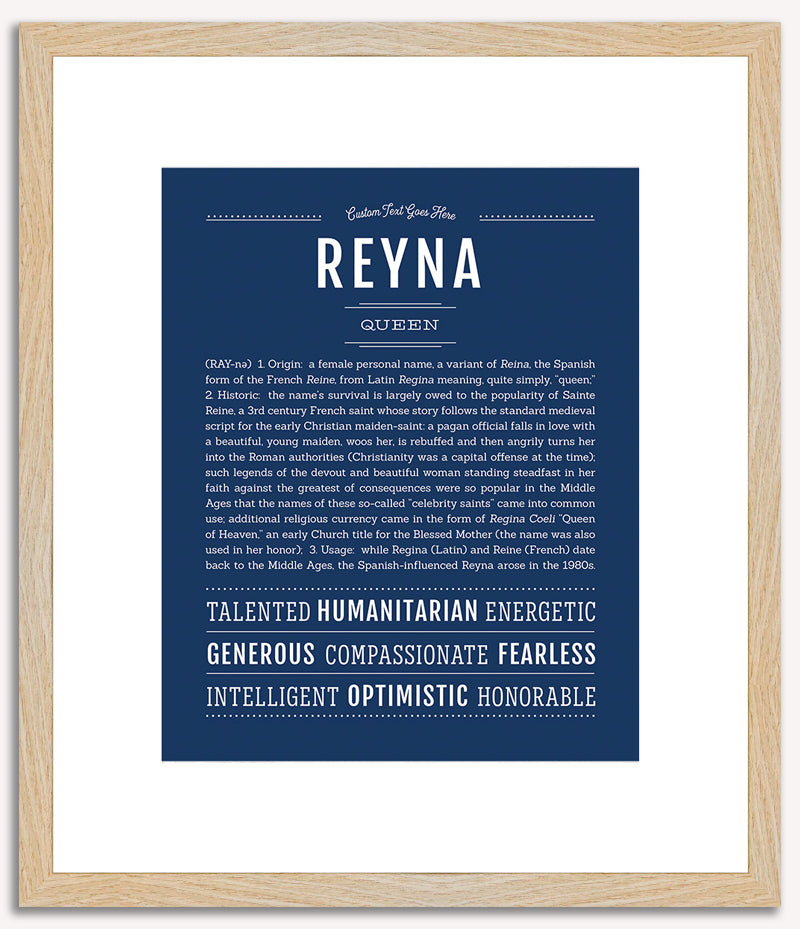 Reyna | Name Art Print