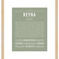 Reyna | Name Art Print