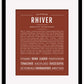 Rhiver | Name Art Print