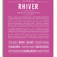 Frame Options | Dark Pink | White Frame, Matted