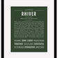 Rhiver | Name Art Print