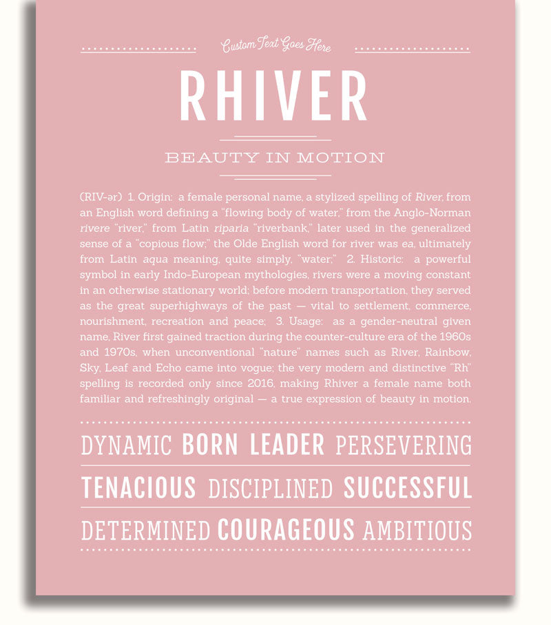 Frame Options | Dusty Rose | White Frame, Matted