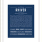 Rhiver | Name Art Print