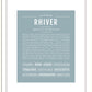 Rhiver | Name Art Print
