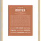 Rhiver | Name Art Print
