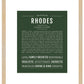 Frame Options | Deep Forest | Maple Frame, Matted