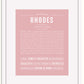 Frame Options | Dusty Rose | White Frame, Matted