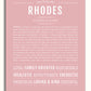 Frame Options | Dusty Rose | No Frame