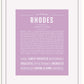 Frame Options | Lilac | White Frame, Matted