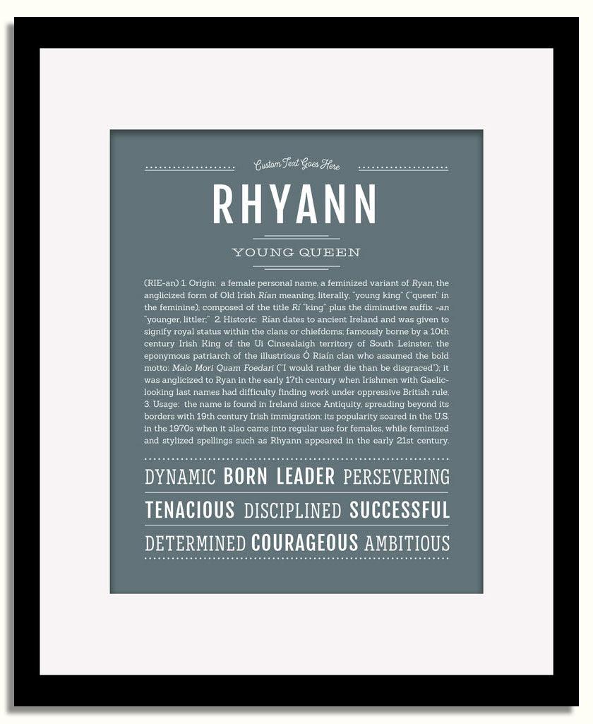 Frame Options | Night Rendezvous | Black Frame, Matted