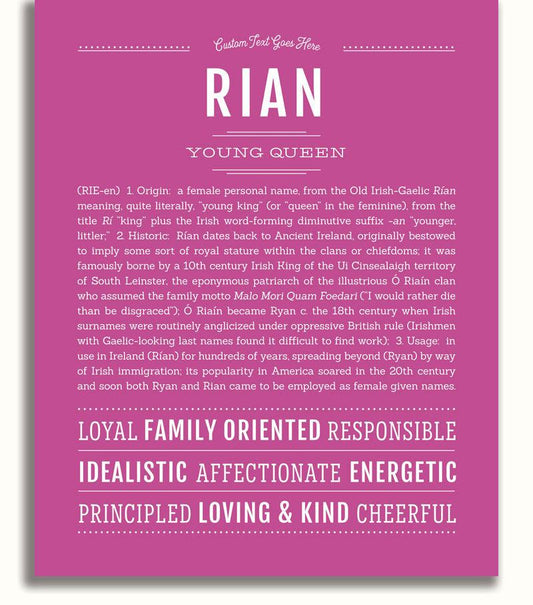 Frame Options | Dark Pink | No Frame