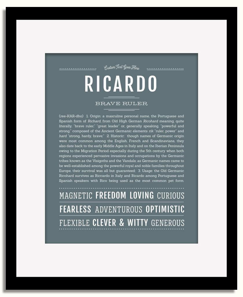 Frame Options | Night Rendezvous | Black Frame, Matted