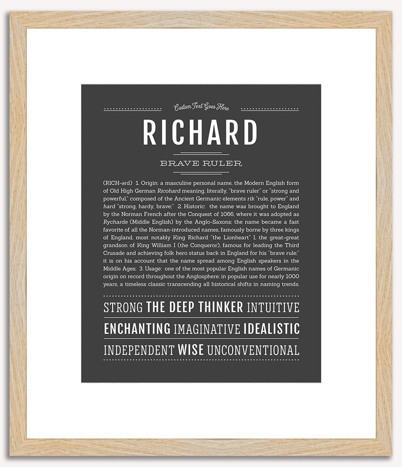 Richard | Name Art Print