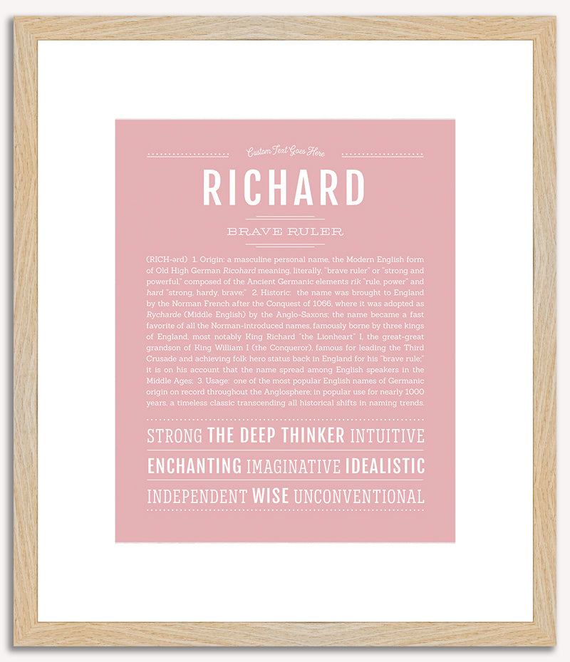 Richard | Name Art Print