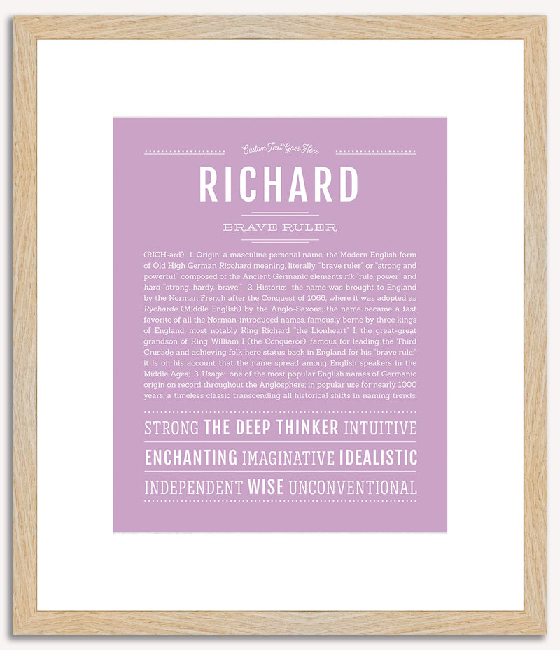 Richard | Name Art Print