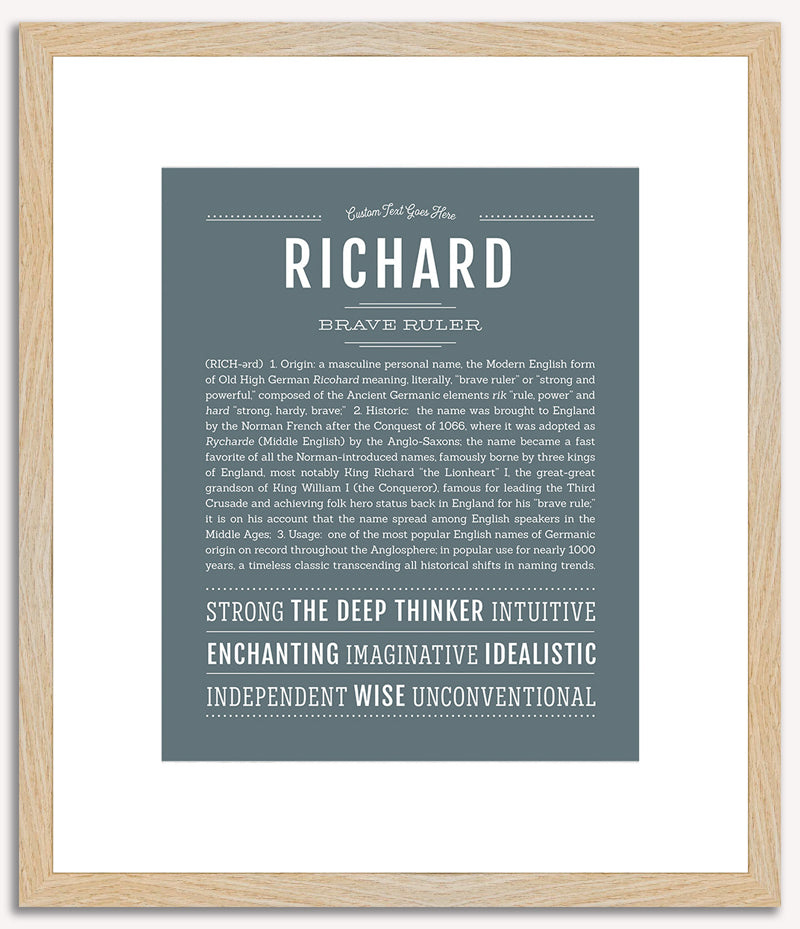 Richard | Name Art Print