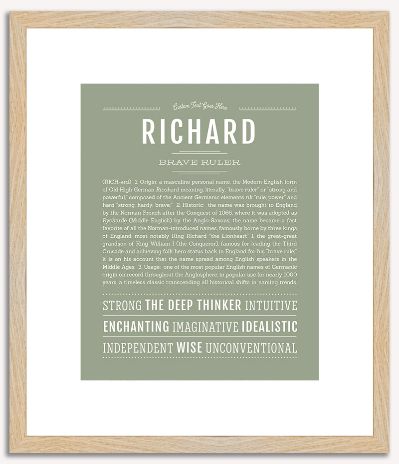 Richard | Name Art Print