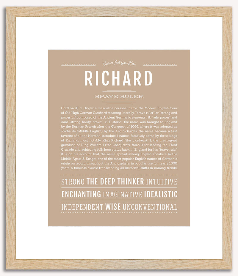 Richard | Name Art Print