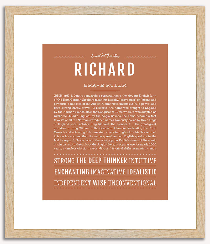 Richard | Name Art Print