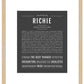 Frame Options | Charcoal Gray | Maple Frame, Matted