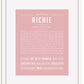Frame Options | Dusty Rose | White Frame, Matted