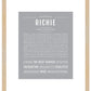 Frame Options | Light Gray | Maple Frame, Matted