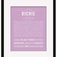 Frame Options | Lilac | Black Frame, Matted