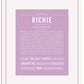 Frame Options | Lilac | White Frame, Matted