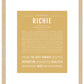 Frame Options | Matte Gold | Maple Frame, Matted